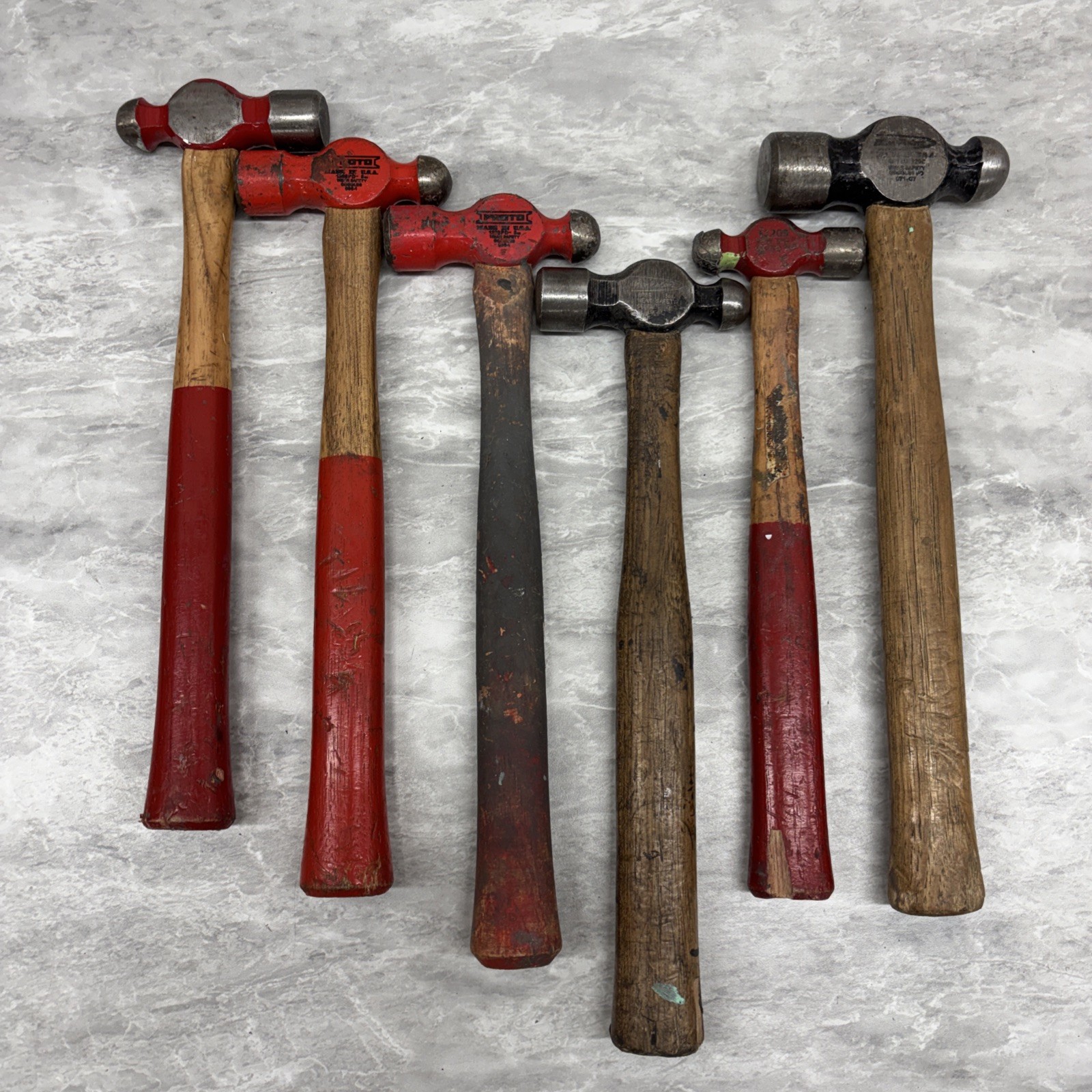 Blue Point Proto Ball Peen Hammers 4-8-12 oz. Machinist Gunsmith Tools