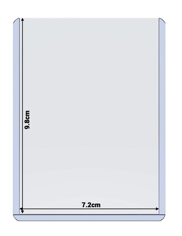 MintKeeper - Card Toploaders - Regular 35pt 3"x4" (25) MULTIBUY DISCOUNT