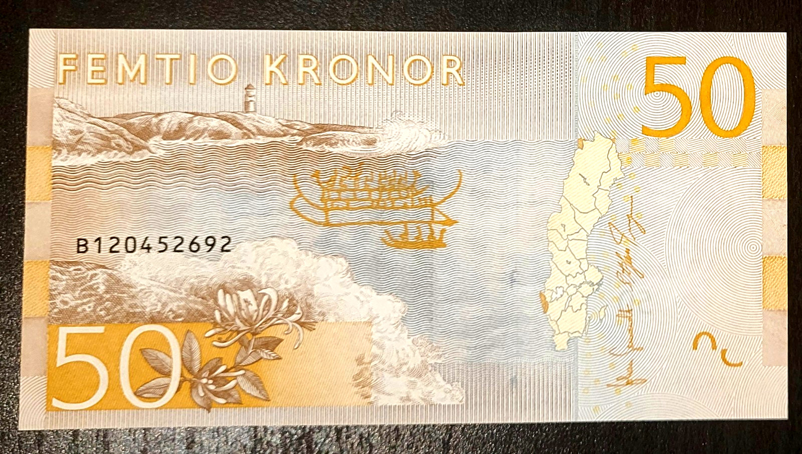 SWEDEN - 50 KRONOR 2014 UNC P 70