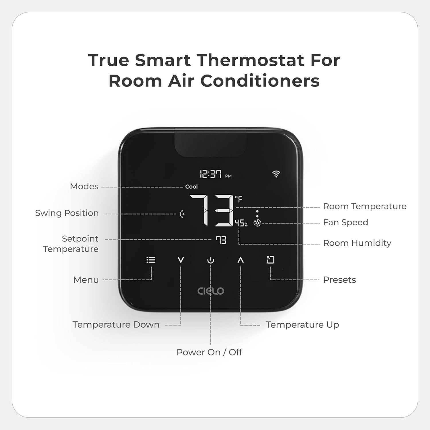 Breez Max Smart AC Controller | AHR Product of the Year Wifi Thermostat for Min