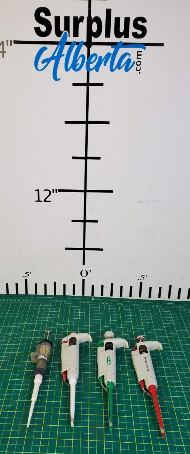 Group of 4 Different Pippettes
