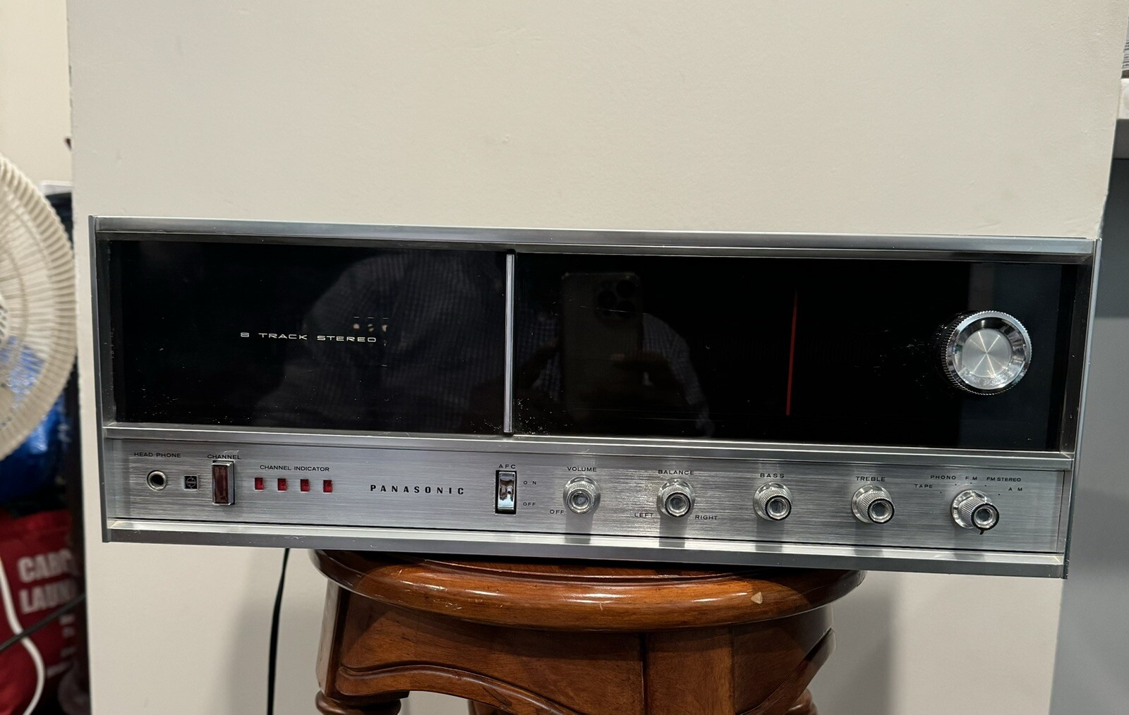 Vintage Panasonic RE-7070 AM/FM Stereo 8-Track Receiver *TESTED