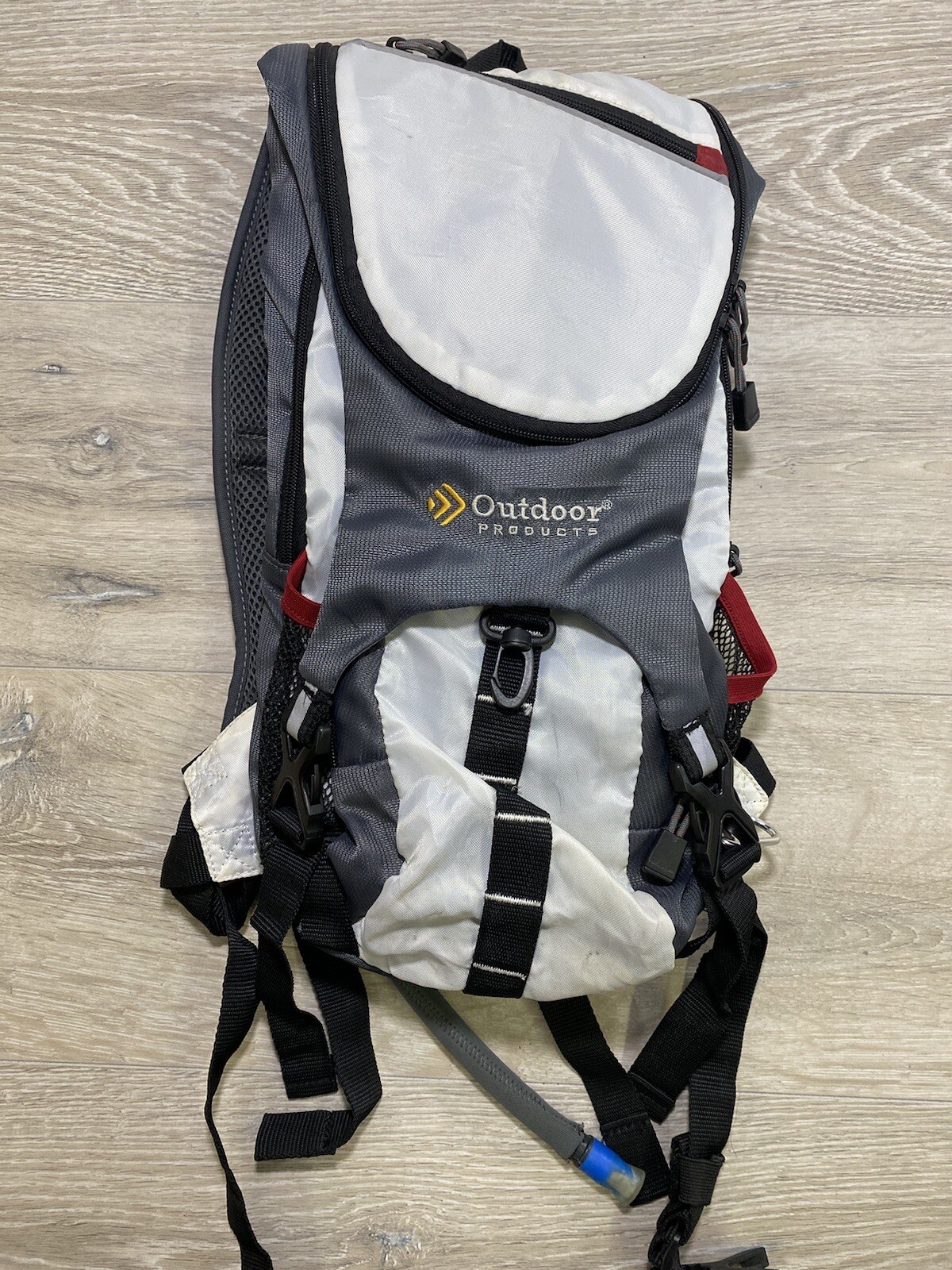 Outdoor Products H20 Hydration Backpack Camping / Hiking / Biking White