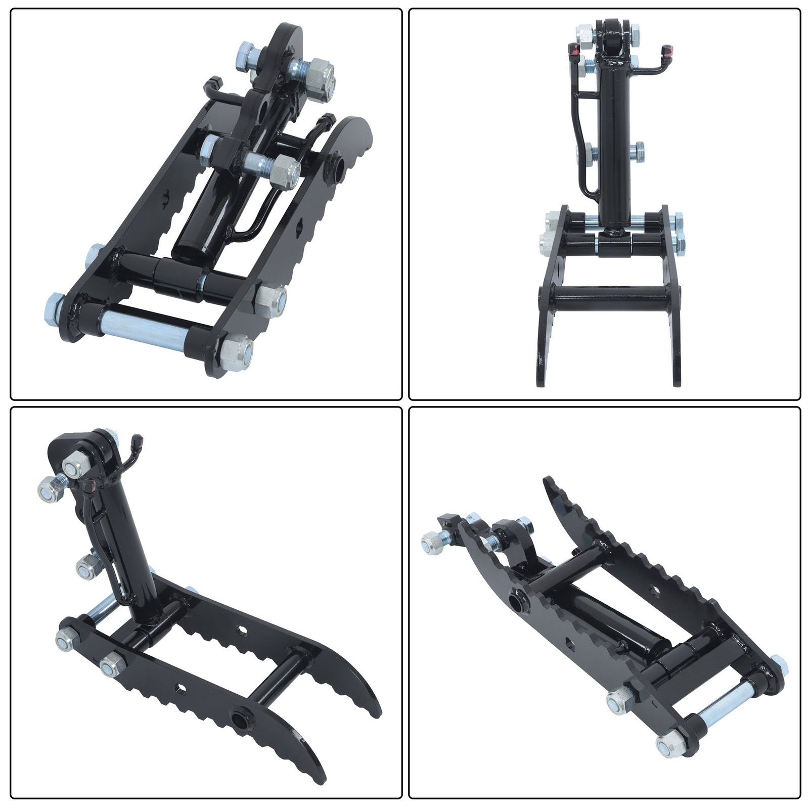Fit For Mini Excavators Small Digger Attachment Kits Hydraulic Thumb Clip Clamp