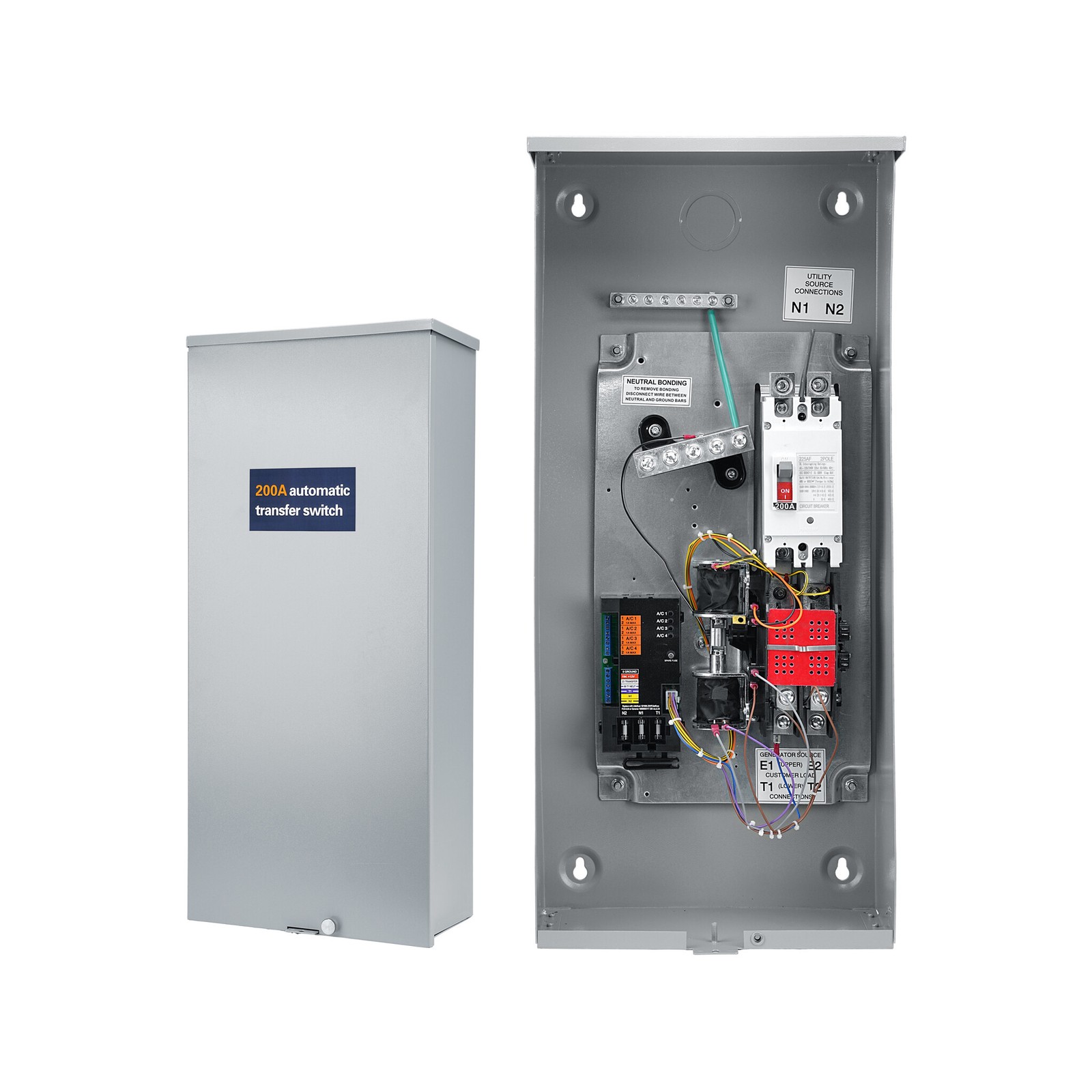 200 Amp Automatic Backup Transfer Switch Outdoor New