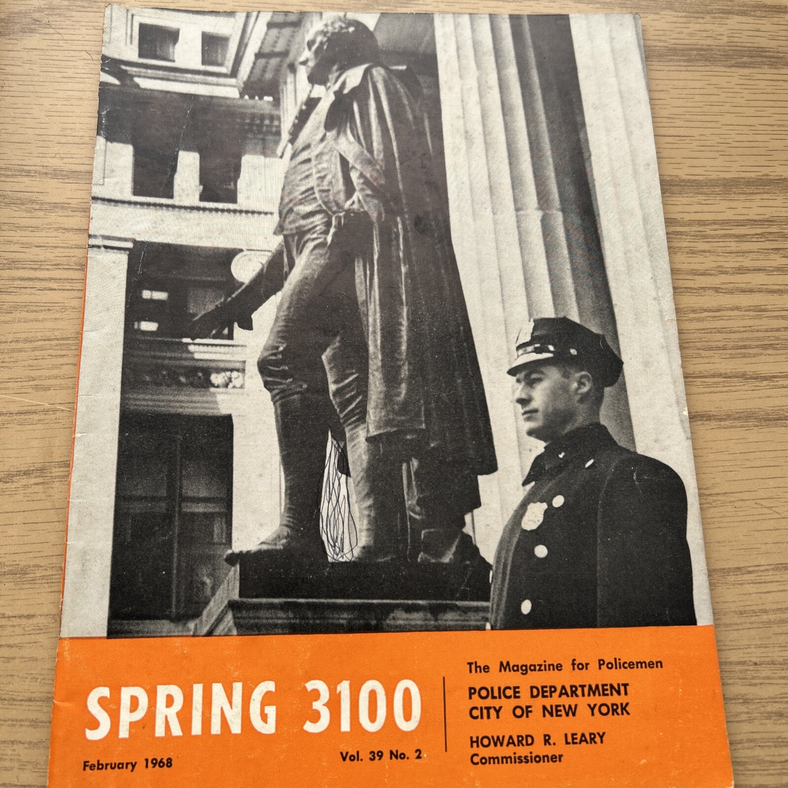 SPRING 3100 NYPD MAGAZINE FEBRUARY1968