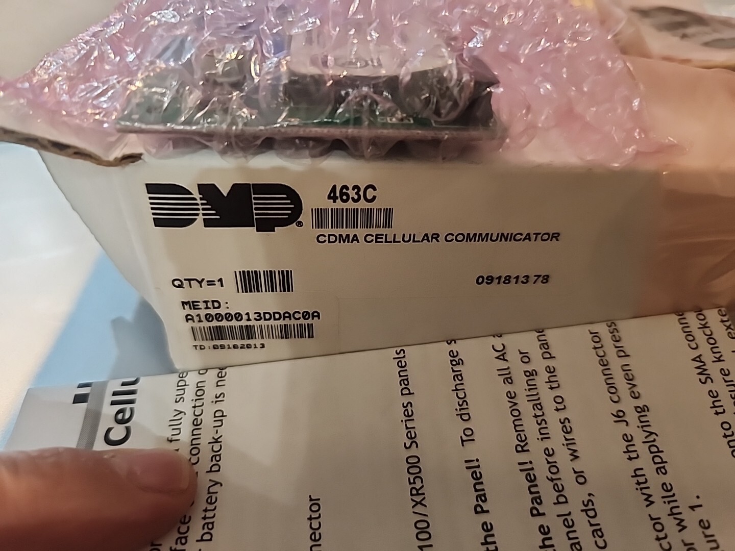 New DMP 463C CDMA Cellular Communicator
