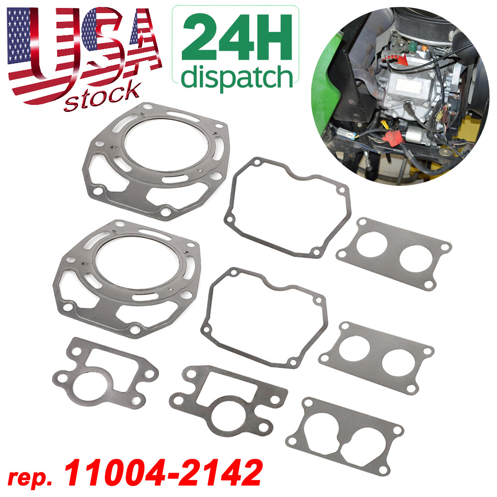 For Kawasaki FD711D FD750D Engine Head Gasket Manifold Valve Cover Gasket 9X/SET