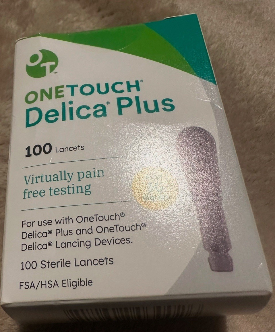 OneTouch Delica Plus 30G Lancets (Pack of 100 Units)