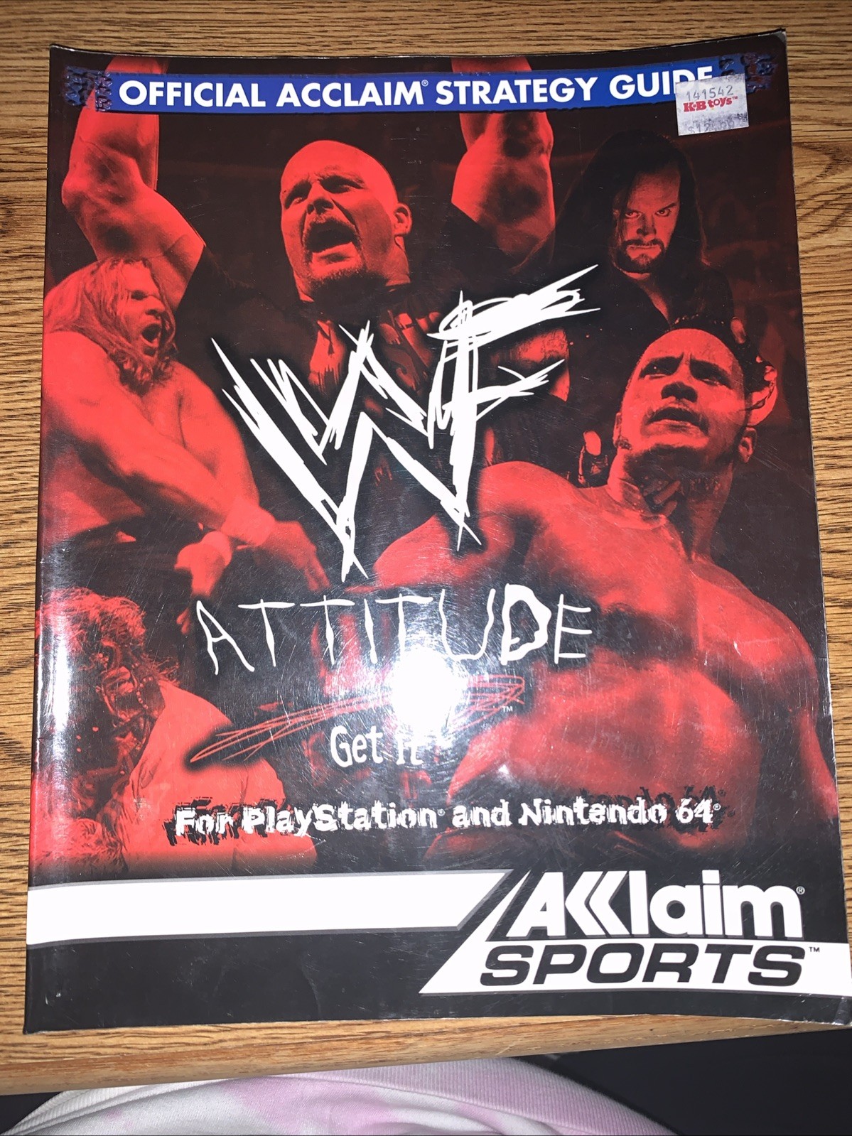 WWF PlayStation And Nintendo 64 Attitude Sports Guide