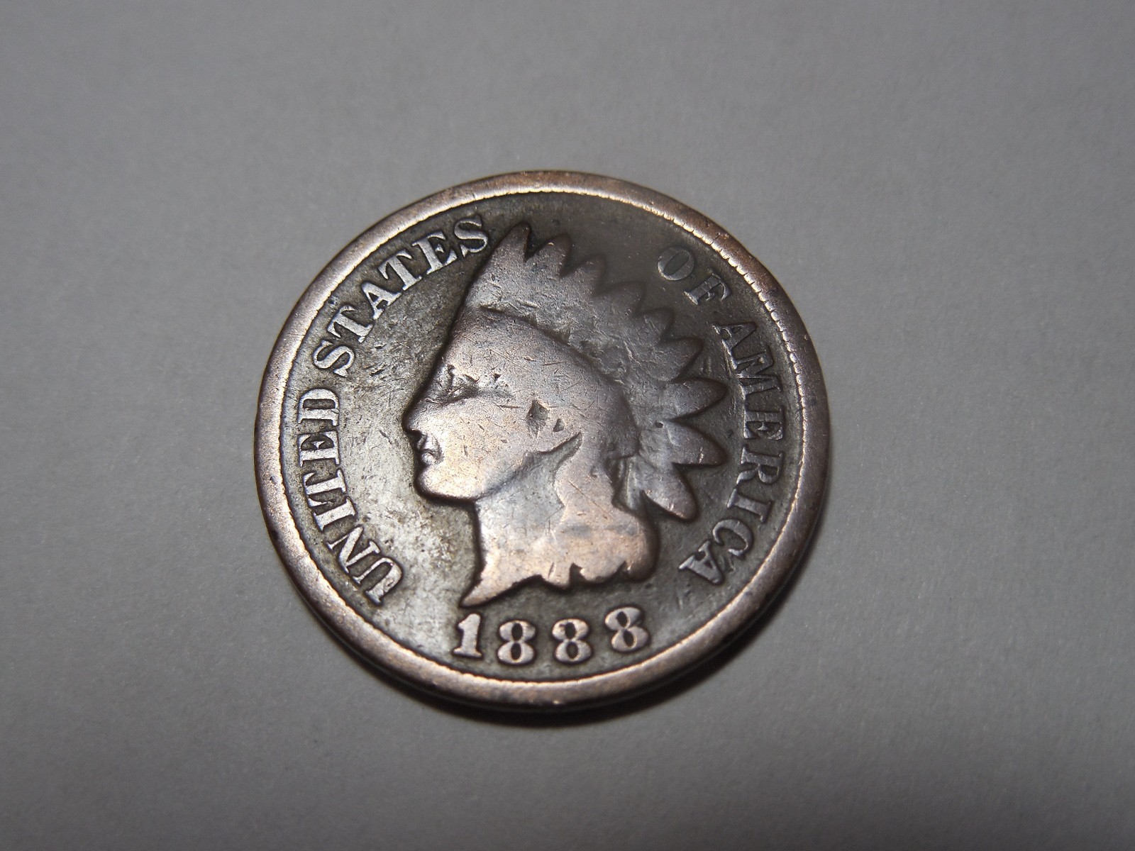 1888 Indian Head Penny in good condition.  Nice. But you decide!!!!!!!!!!!!!!