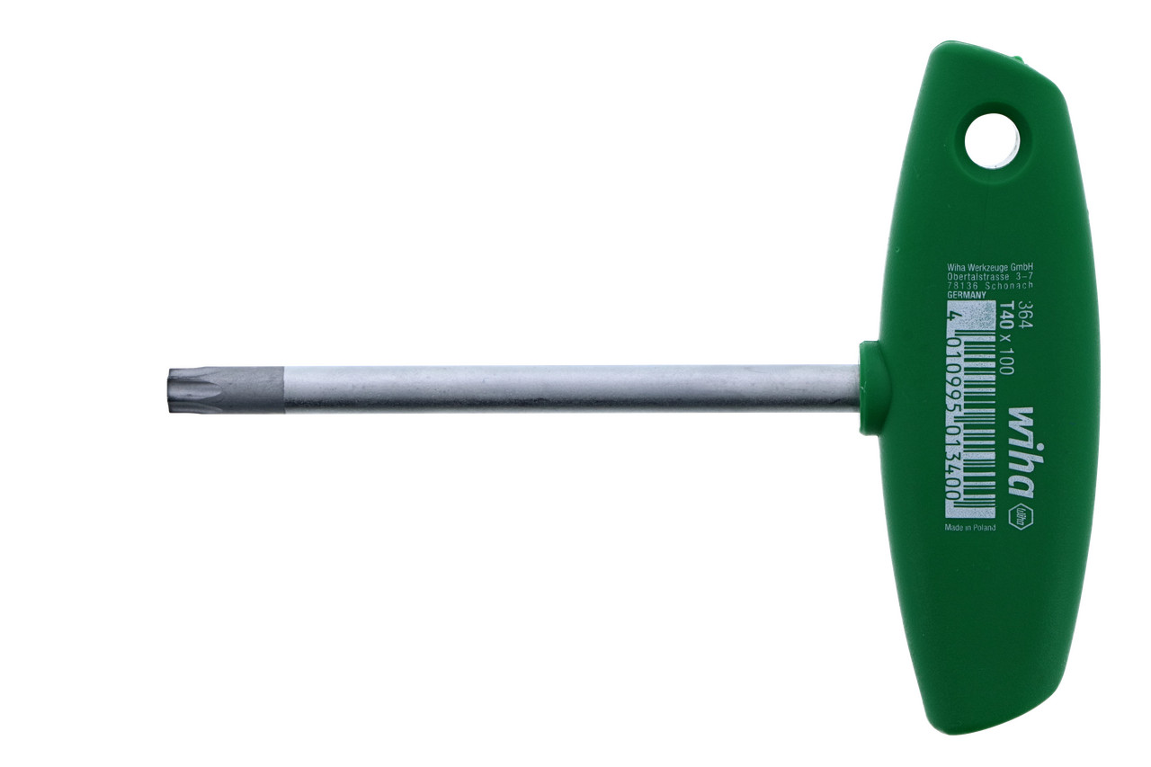 Wiha 36440 Classic Grip Torx T-Handle T40