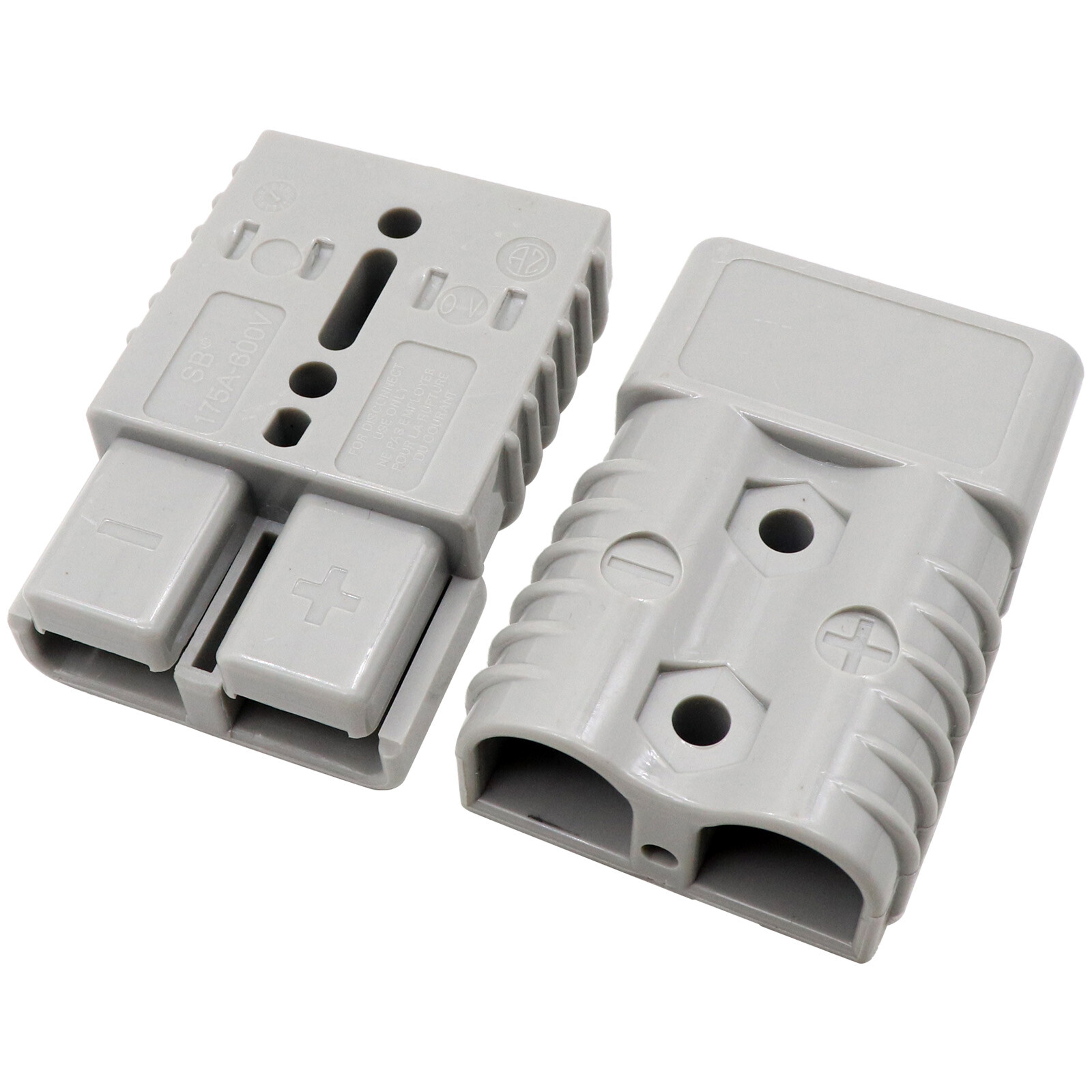 Battery Quick Connect Disconnect Plug 175A 600V Winch Trailer Boat Connector 2pc