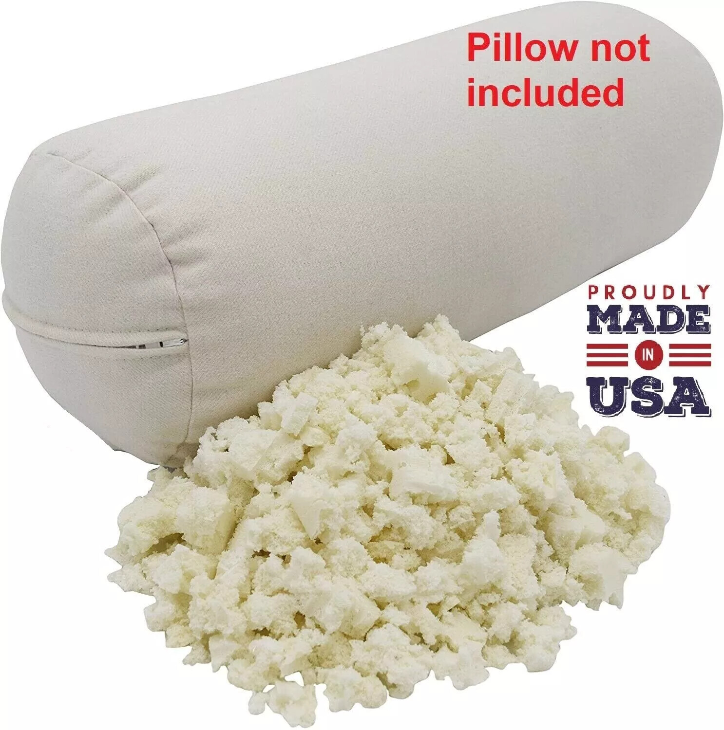 Shredded Latex Foam 5-40 lbs - Filler for Stuffing, Pillows, Crafts, Bean Bags
