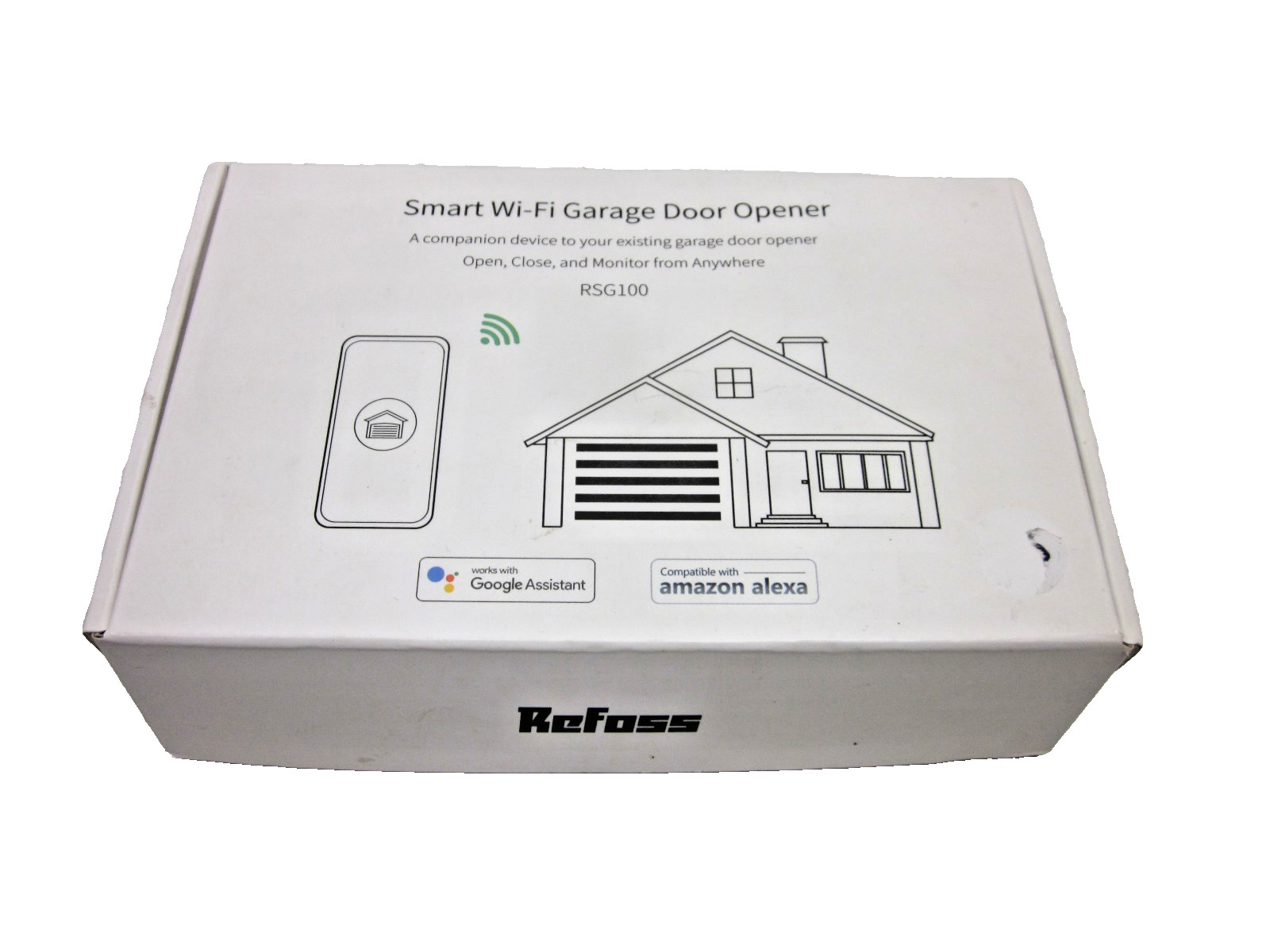 Refoss RSG100 Smart wifi Garage Door Opener App Control Google Assistant Voice