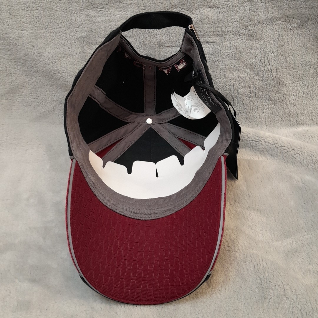 Official Black & Red Jaguar Strapback Baseball Hat - NWT