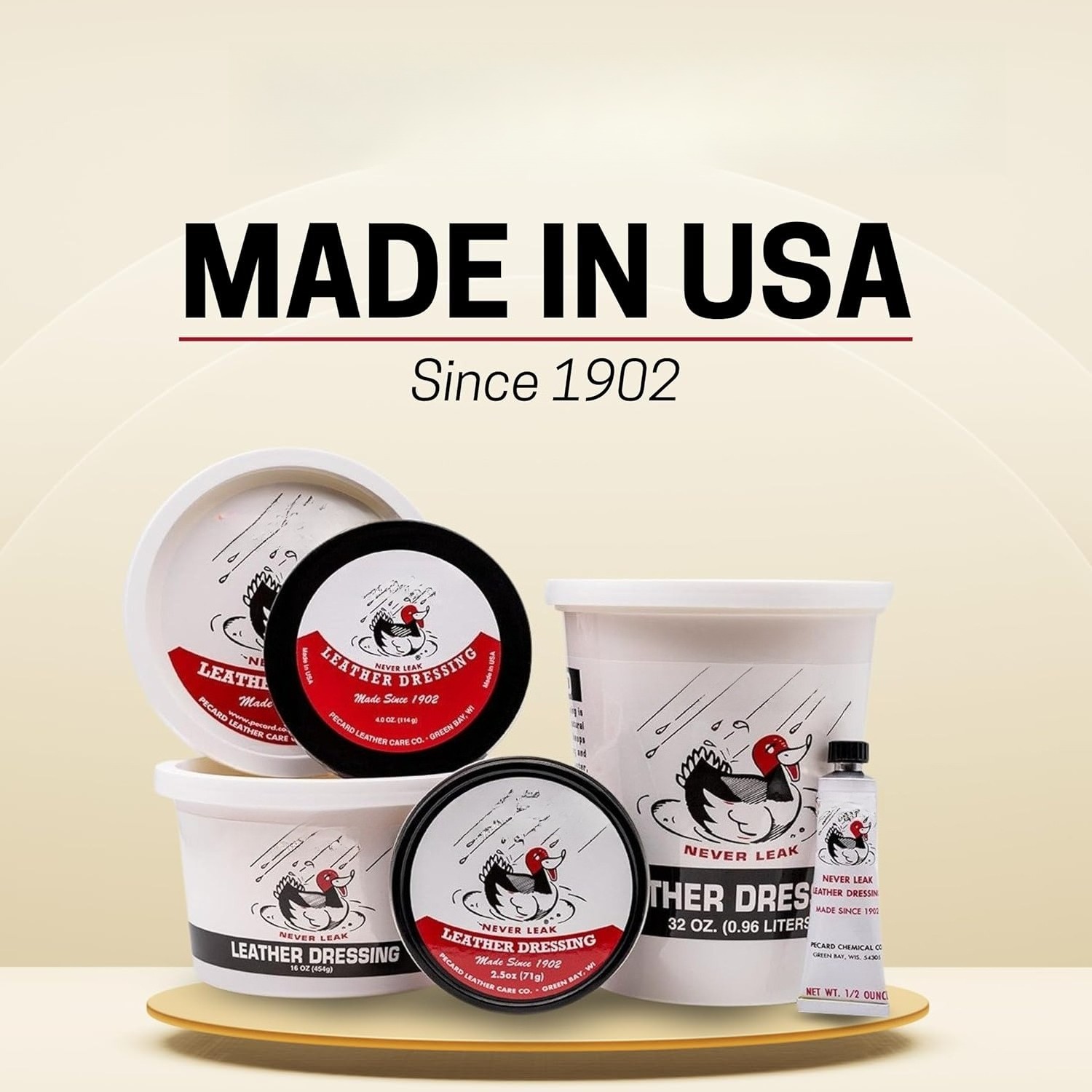 Leather Dressing 6 oz – Waterproofer and All-Purpose Leather Conditioner