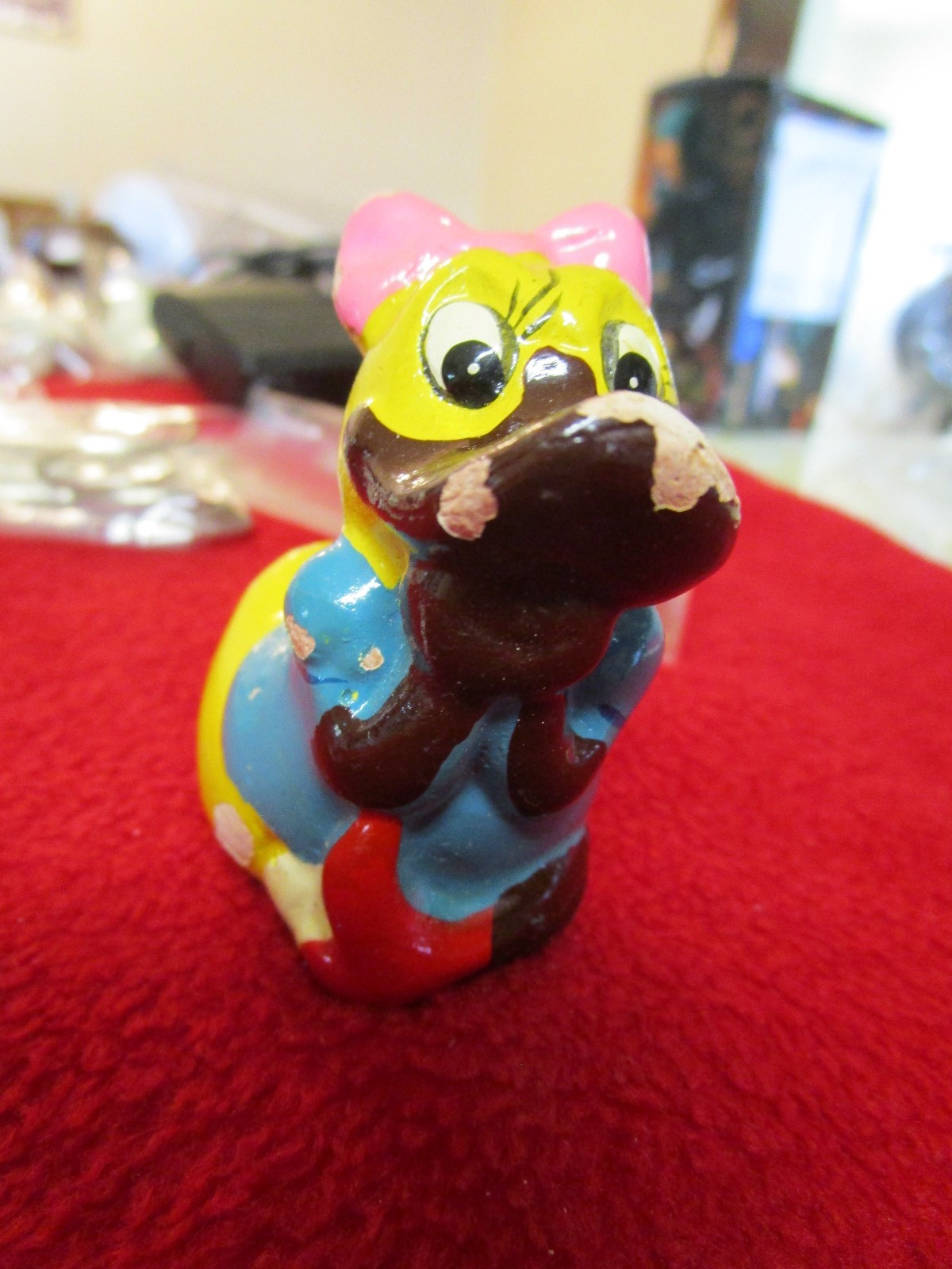 antique vintage cartoon pencil sharpener