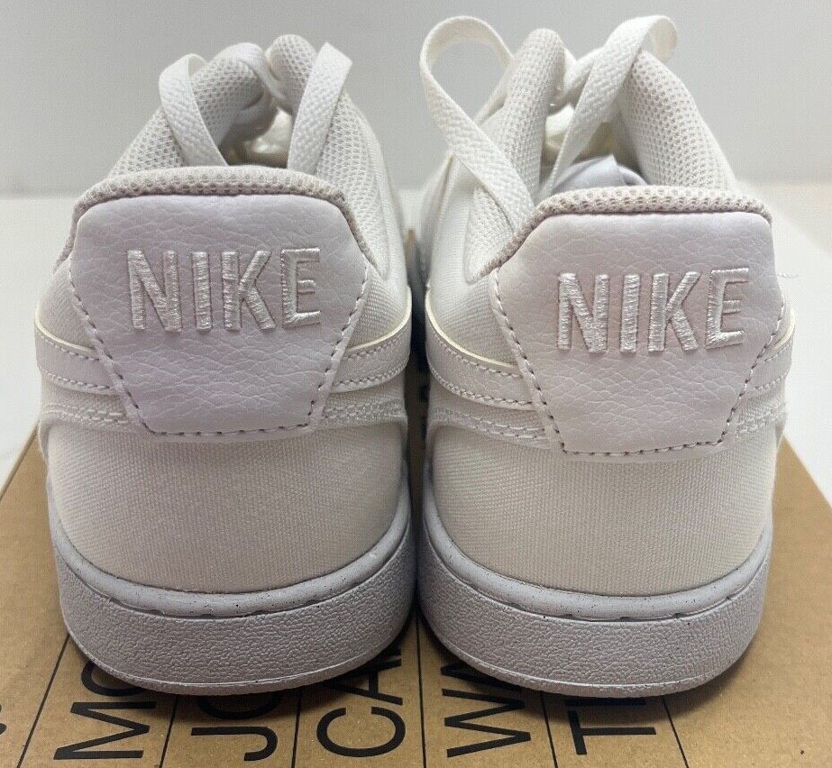 NIKE Court Vision LO CANVS NN Men Basketball Shoe DJ6260-100 White NWD FREE Ship