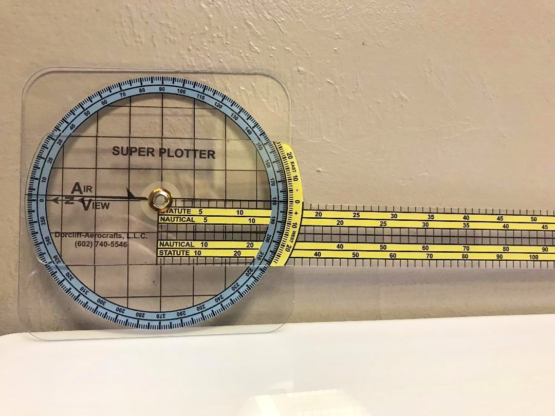 UNBREAKABLE SUPER PLOTTER w/ ROTATING AZIMUTH by Dorcliff