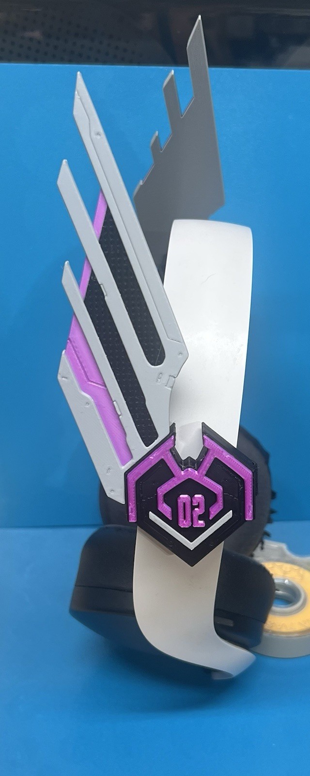 D.Va Inspired Adjustable Headphone Decoration/Cosplay