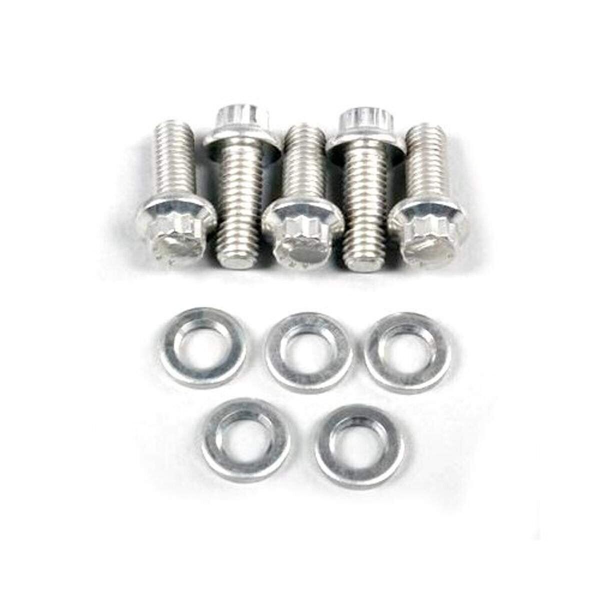 ARP 770-1001 Stainless Steel M6 x 1 Thread 20mm UHL 12-Point Bolt with 8mm...