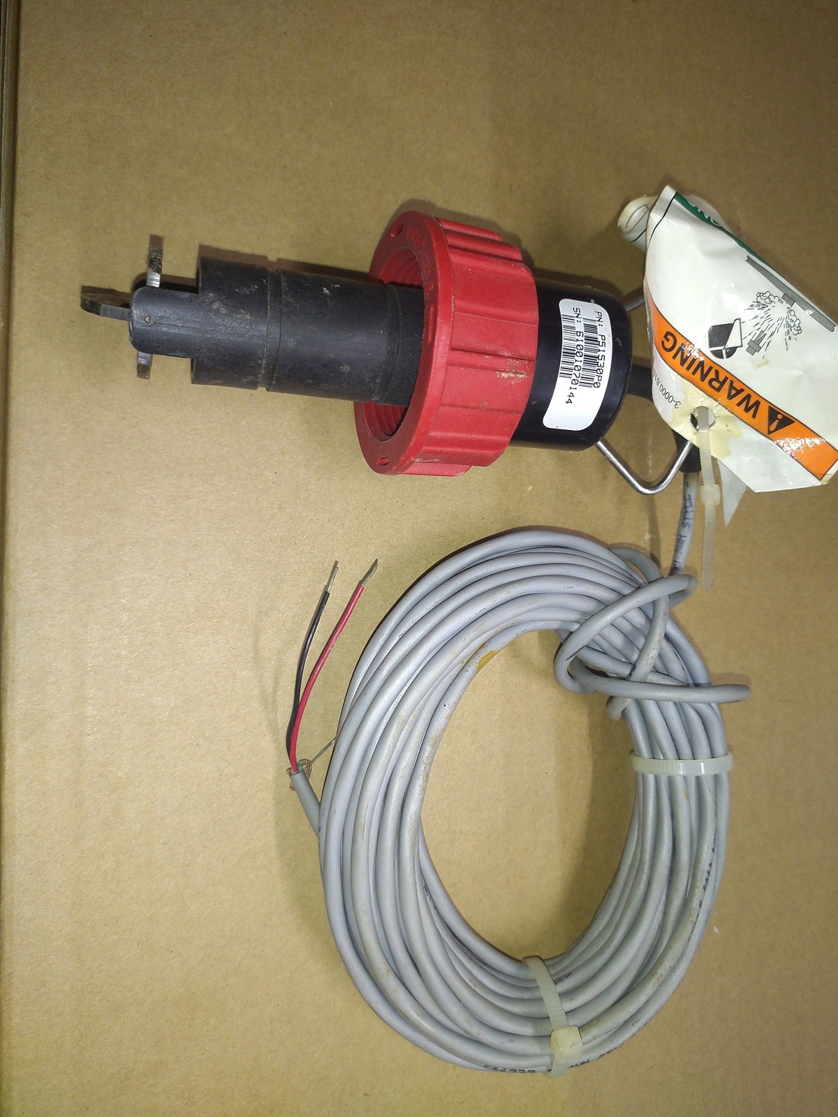George Fischer P51530-P0 Paddlewheel Flow Sensor PPTI 0.5 - 4" 198 801 620