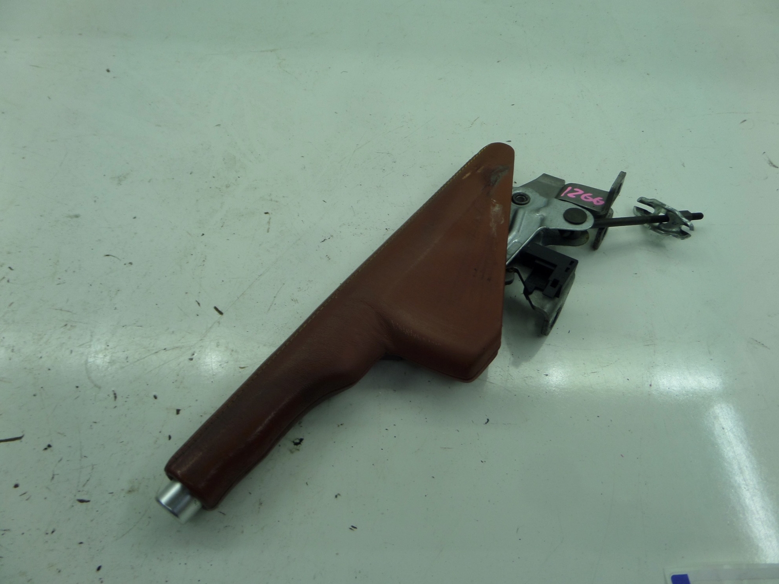 Audi TT Baseball Leather E-Brake Handle Emergency Parking Brown MK1 00-06 OEM