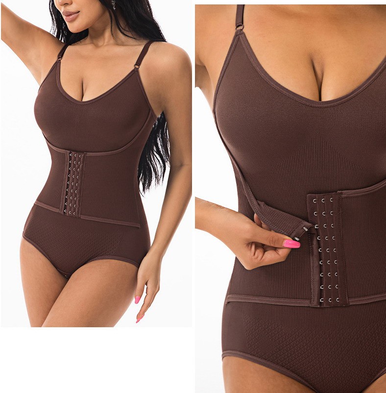Women Body Shaper Tummy Control Solid Fit Plus size  One piece Shapewear 33571