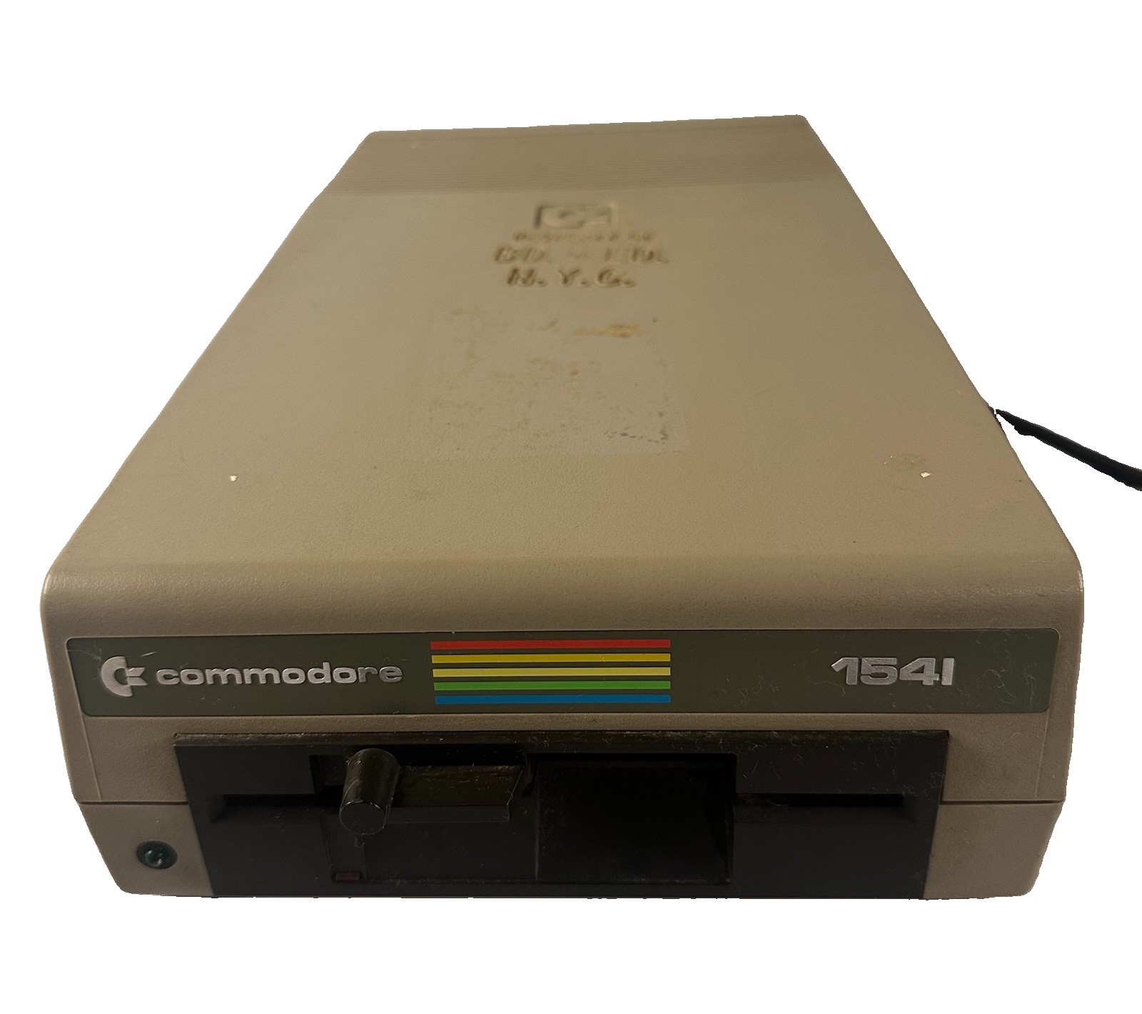 Commodore 1541 5.25in Single Floppy Disk Drive, Serial Interface Beige Powers On