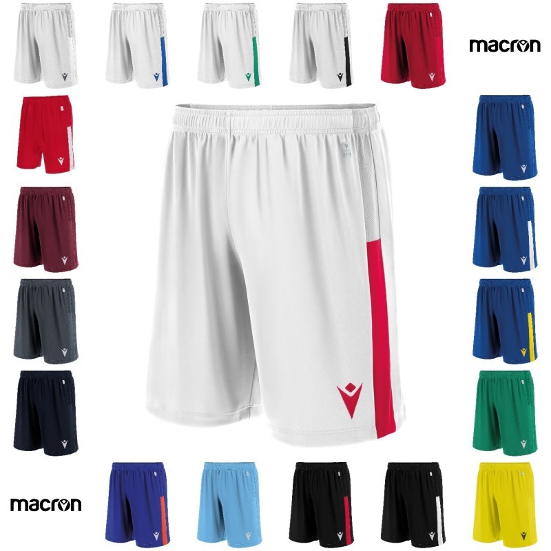 ECO SHORTS FOOTBALL SOCCER VOLLEYBALL SKARA - MACRON - Size 4XS - 3XL