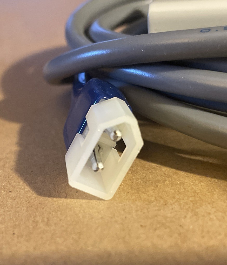 Brother IF-50 Typewriter to Computer Interface Single Button Switch NOS