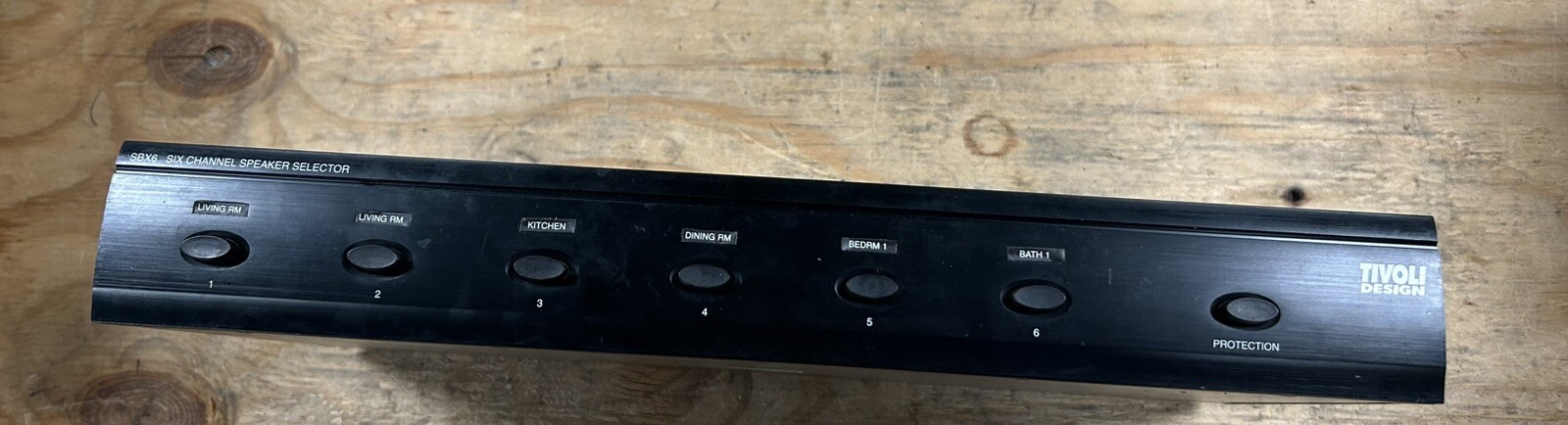 TIVOLI DESIGN SBX6 FOUR CHANNEL SPEAKER SELECTOR