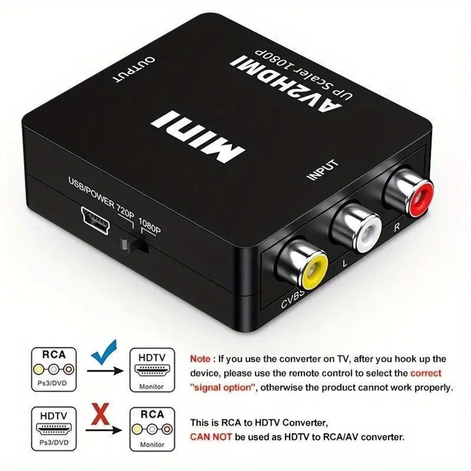 AV to HDMI Converter