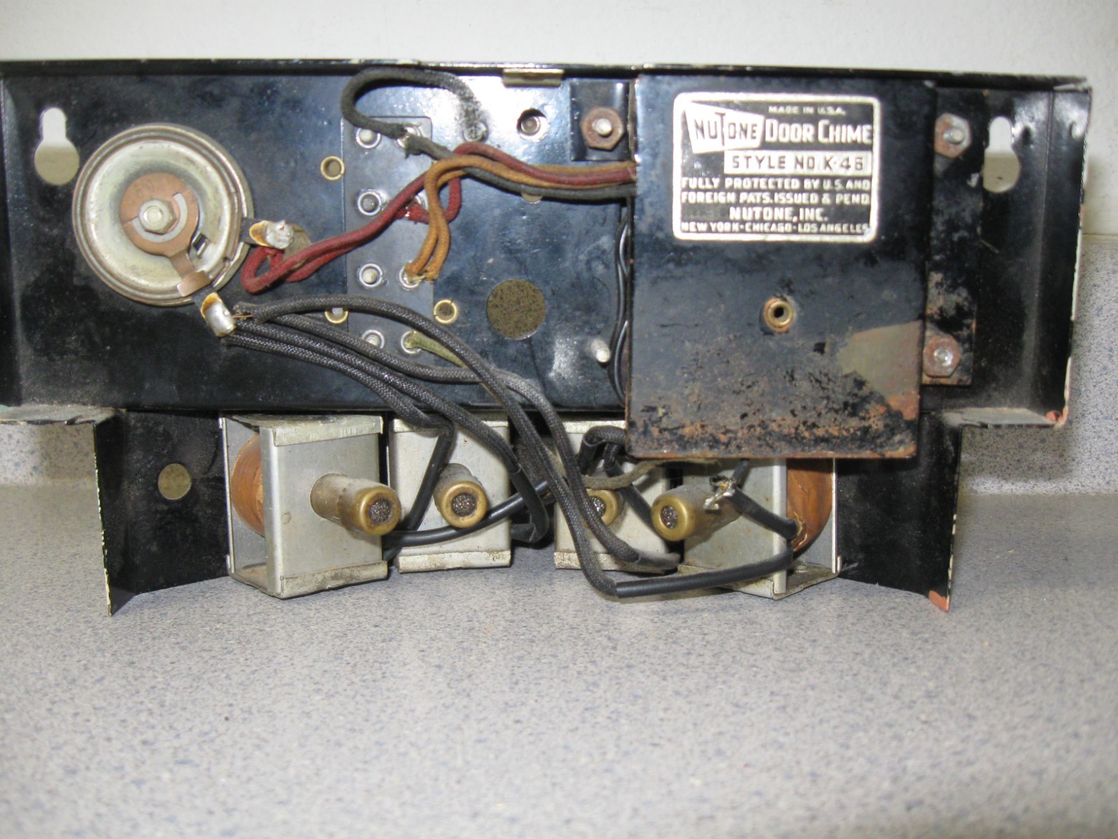 Nutone K-45 Chime Base - As Found - Untested