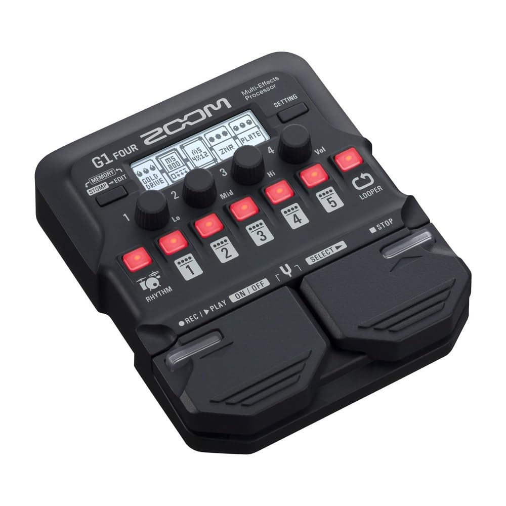 G1X Four Multi-Effects Processor with Expression Pedal for Electric Guitar