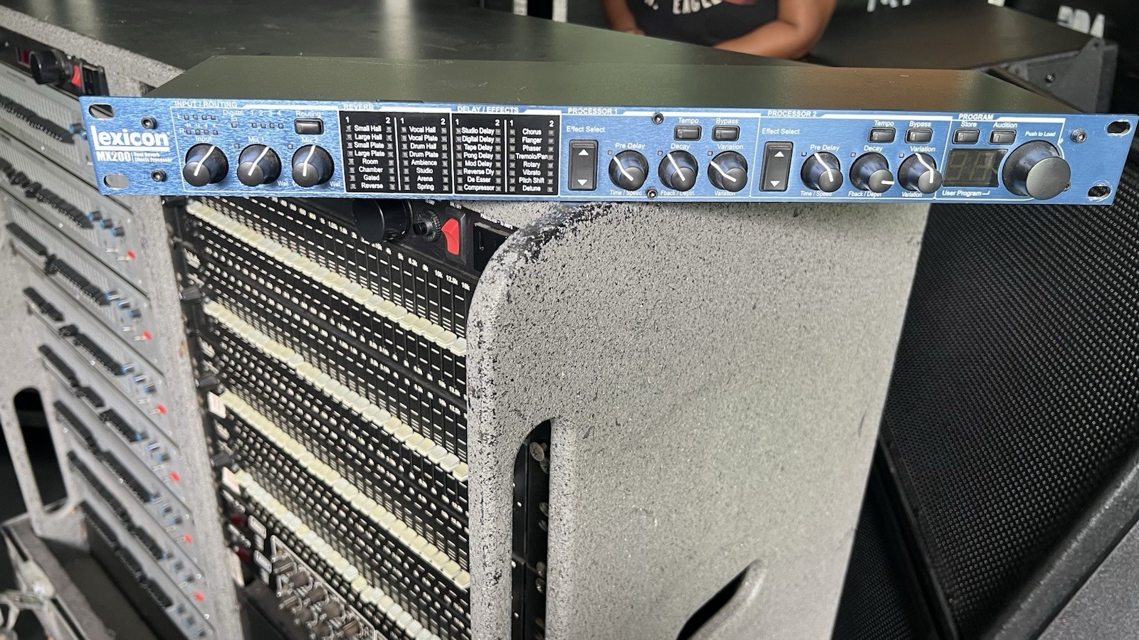 Lexicon MX200 Dual Reverb Effects Processor Rack Mountable W/Power Supply
