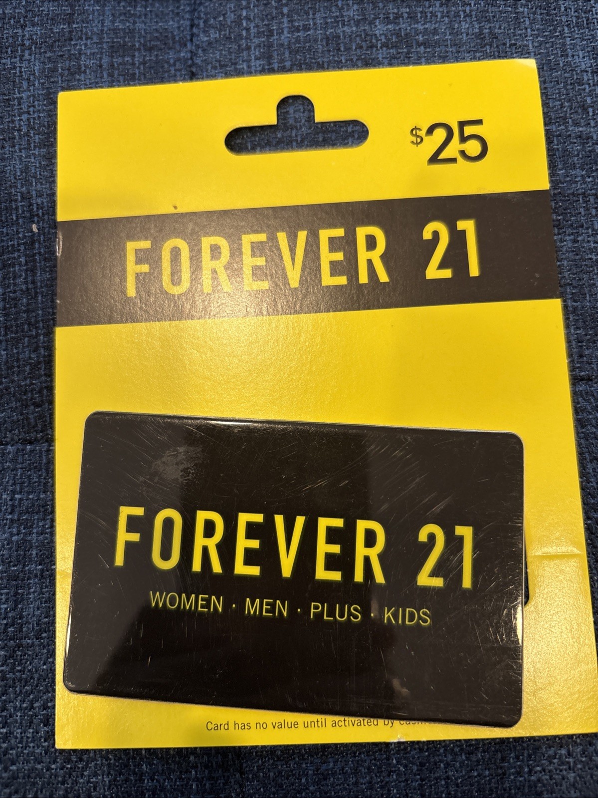 New Forever 21 Gift Card value $25. FREE SHIP