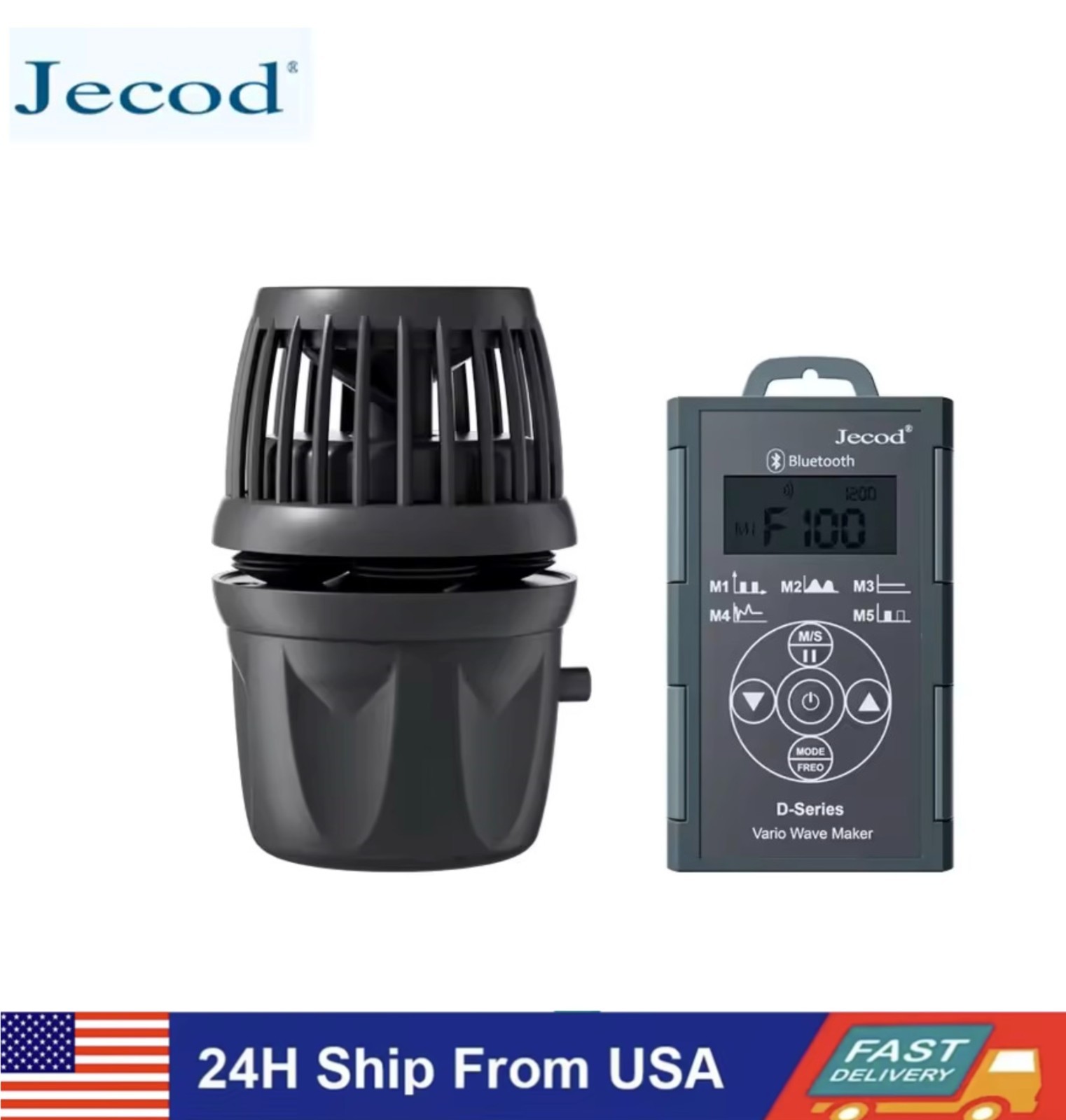 Jebao DMP-65 Jecod Aquarium Wave Maker Pump BluetoothApp Control Silent Powerful