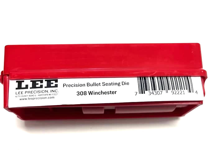 Lee 92221 308 Win Micrometer Precision Bullet Seating Die