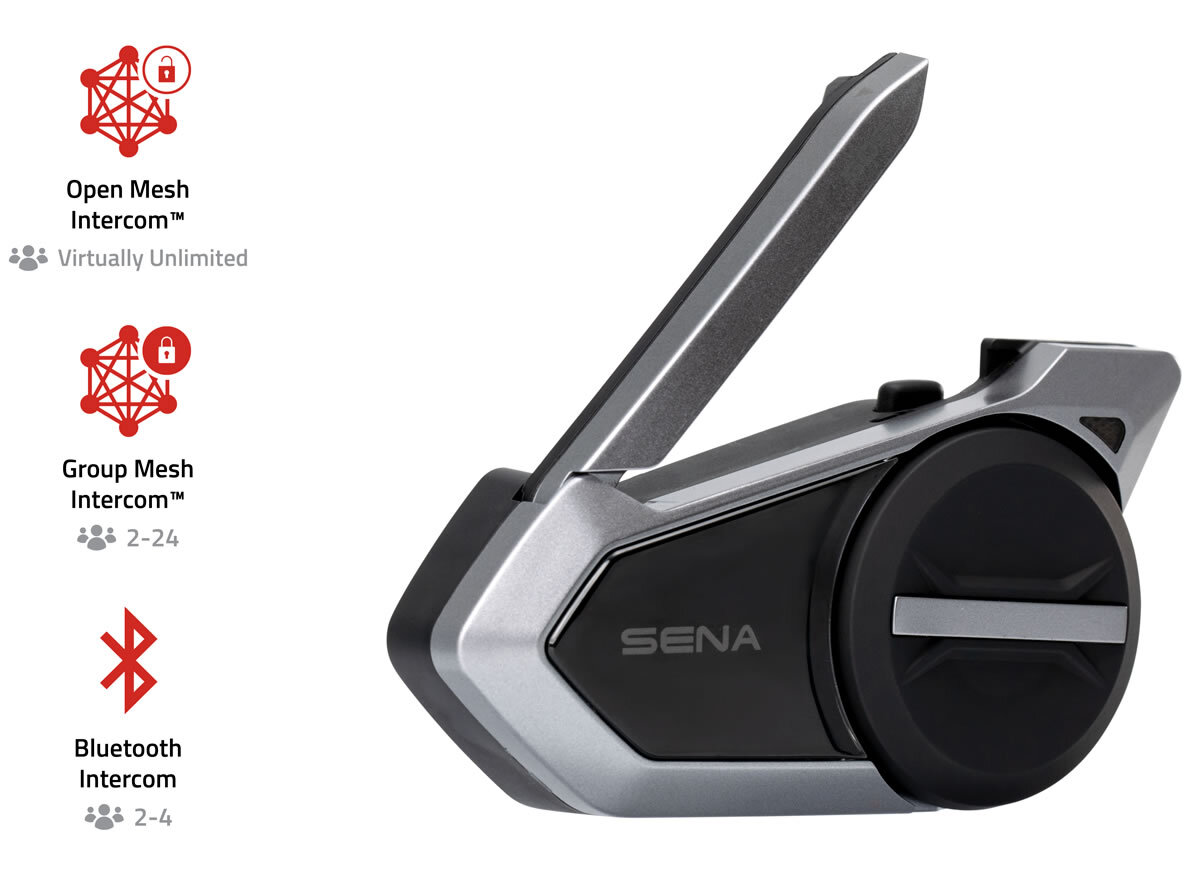 Sena 50S-10D Mesh Bluetooth Intercom - Dual Pack