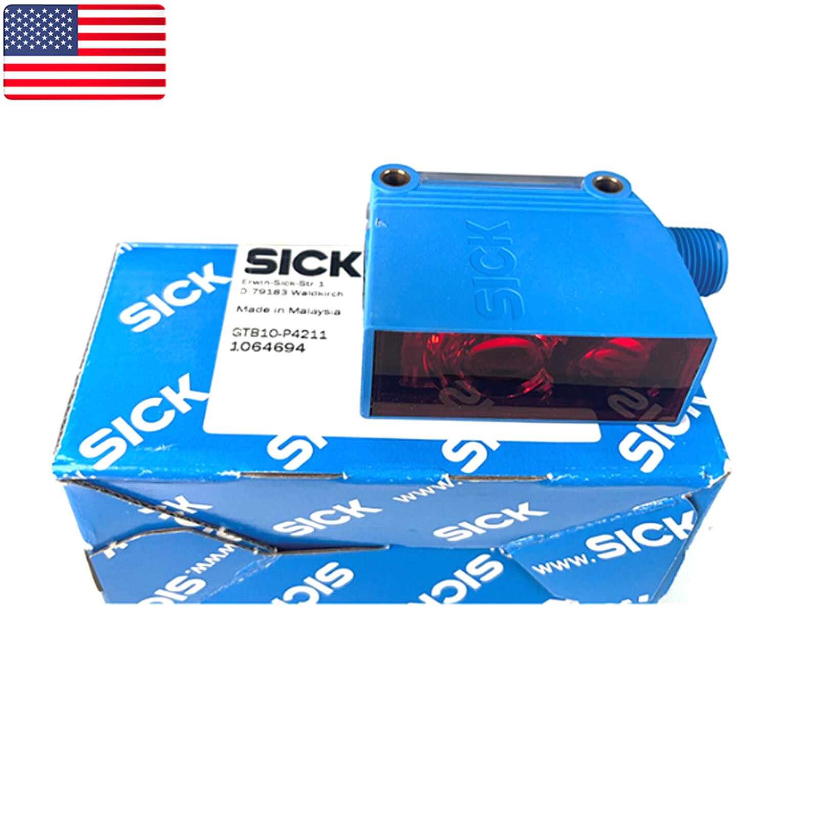New SICK GTB10-P4211 GTB10P4211 Photoelectric Sensor - US Stock