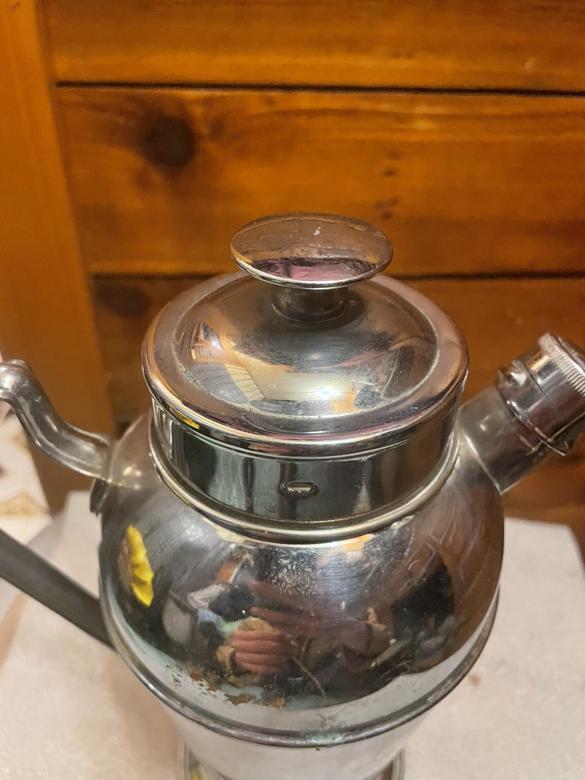 Art Deco Sheffield Silver Plate Cocktail Shaker