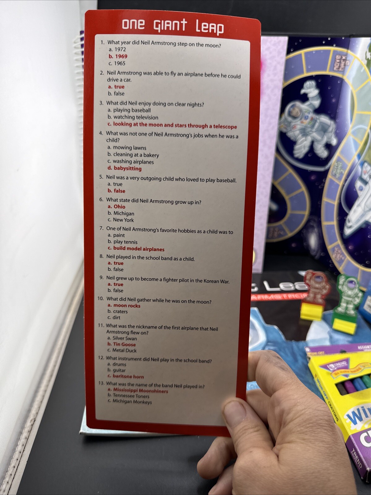 NEIL ARMSTRONG READ TOGETHER TAKE-HOME PACK 💥HOME SCHOOL