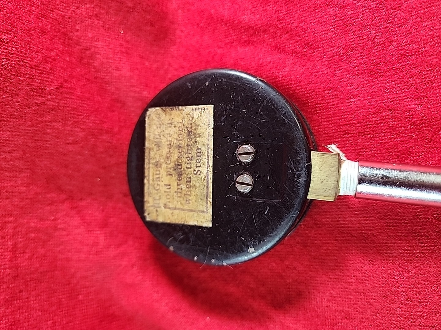 Vintage Compression Tester 300 LBS. Per Square In.
