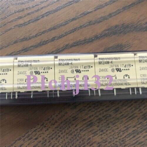 10PCS TAKAMISAWA NY24W-K 24VDC Power Relay 5A 4Pins #T9820 YS