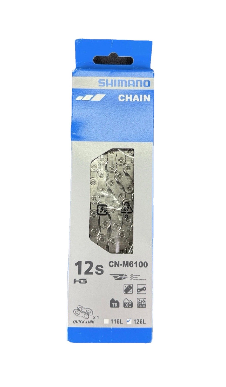 Shimano Deore 12s HG Chain w/ Quick Link CN-M6100