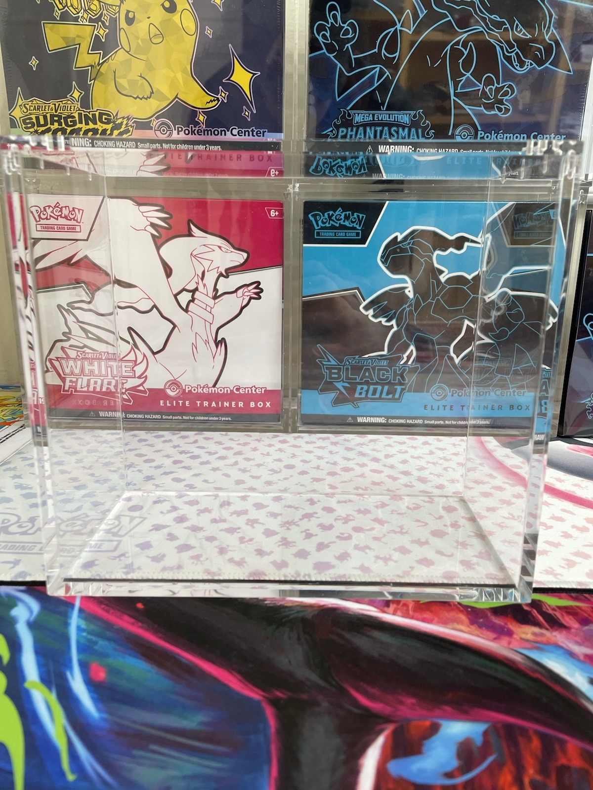 POKEMON ETB DISPLAY MAGNETIC CASE PROTECTOR ELITE TRAINER BOX PREMIUM QUALITY