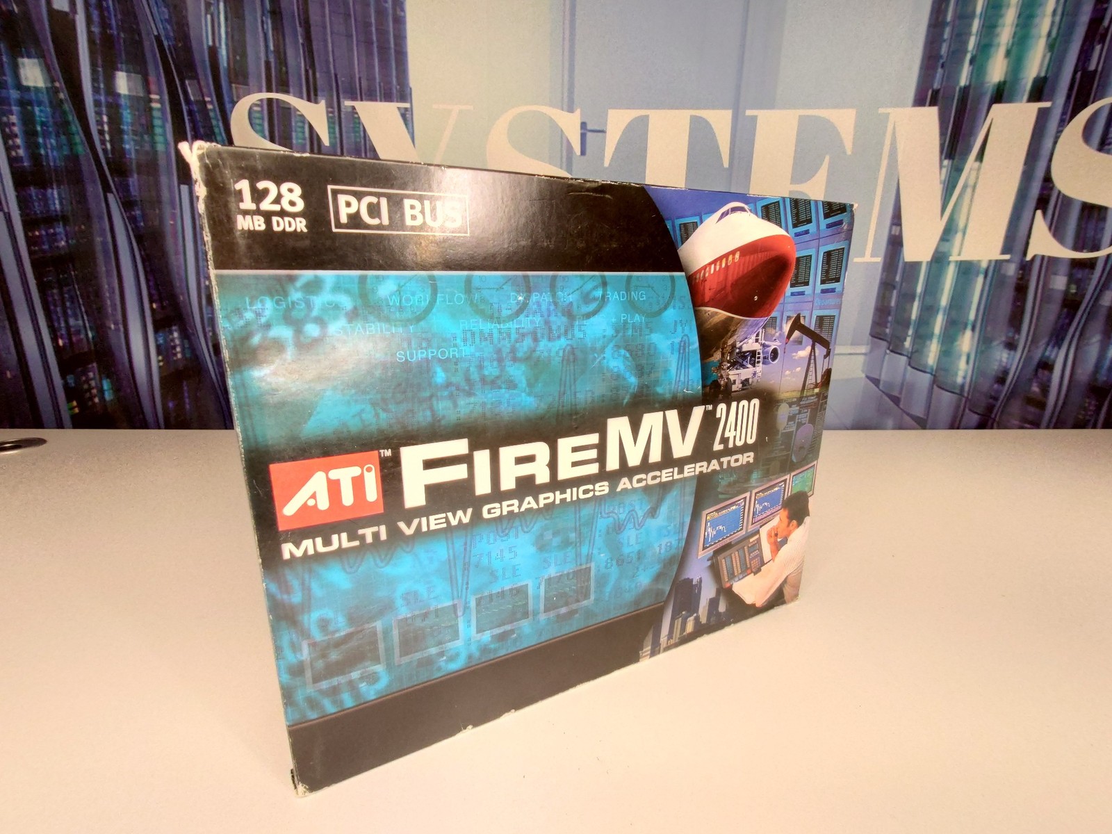 AMD ATI FireMV 2400 Multi View Graphics Accelerator 128MB PCI