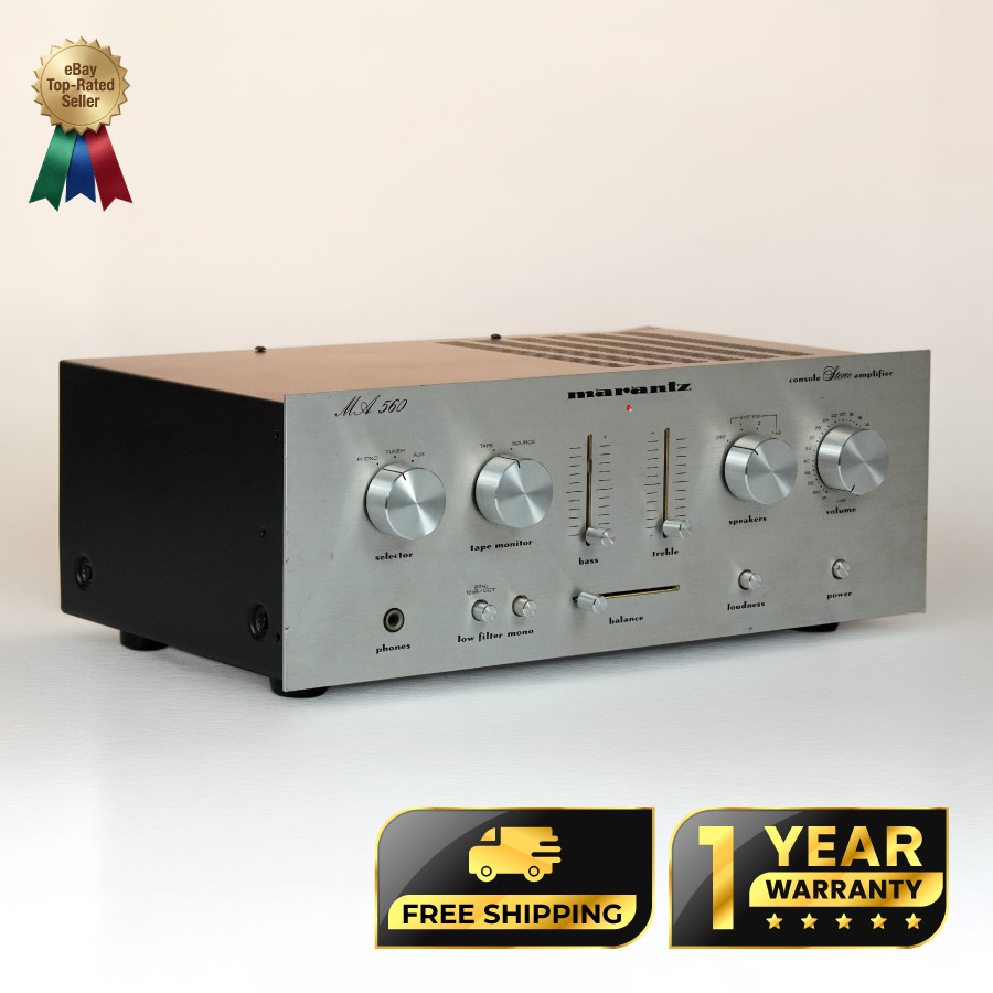 Marantz MA560 Vintage Stereo Amplifier – Restored – 1-Year Warranty